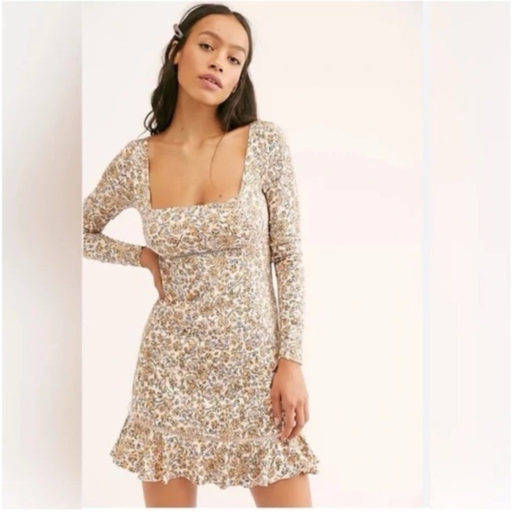 Free People NWT Boheme Mini Dress